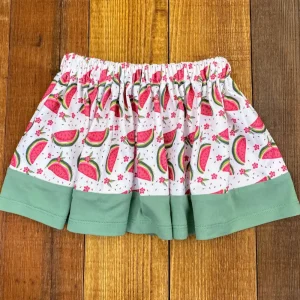 Falda con Estampado de Sandias Q28441