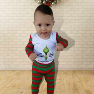 Pijama Navideña Verde y Rojo de El Grinch Q29091