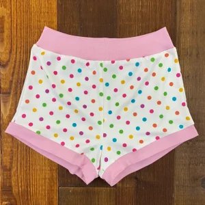 Short Gigi Rosado con Puntos de Colores Q29873