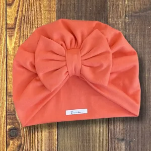 Turbante Anaranjado de Lazo Q30028